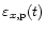 $\varepsilon _{x, {\rm p}} (t)$