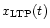 $x_{\rm {LTP}}(t)$