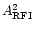 ${A}_{\rm RFI}^{2}$