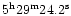 $5^{\rm h}29^{\rm m}24.2^{\rm s}$