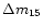 $\Delta m_{15}$