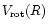 $V_{{\rm rot}}(R)$