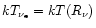 $kT_{\nu_{\rm e}} = kT(R_{\nu})$