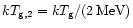 $kT_{{\rm {g}},2} = kT_{\rm {g}}/(2\,{\rm {MeV}})$