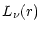 $\displaystyle L_{\nu}(r)$