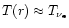 $T(r)\approx T_{\nu_{\rm e}}$