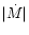 $\vert\dot M\vert$