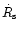 $\dot R_{\rm {s}}$
