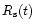 $R_{\rm {s}}(t)$