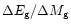 $\Delta E_{\rm {g}}/\Delta M_{\rm {g}}$