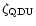 $\zeta_{\rm QDU}$