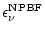 $\displaystyle \epsilon_{\nu}^{\rm NPBF}$