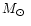 $\mbox{${M}_\odot$ }$