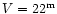 $V=22^{\rm m}$