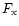 $F_{\rm x}$