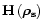 $\bf { H}\left( \vec{ \rho }
_{s}\right) $
