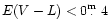 $E(V-L)<0\mbox{$\,.\!\!\!^{\rm m}$ }4$