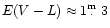$E(V-L)\approx1\mbox{$\,.\!\!\!^{\rm m}$ }3$