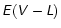 $\mathsfsl{E(V-L)}$
