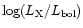 $\log(L_{\rm X}/L_{\rm bol})$