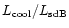 $L_{\rm cool}/L_{\rm sdB}$