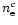 $n_{\rm e}^c$