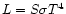 $L = S \sigma T^4$