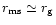 $r_{\rm ms}\simeq r_{\rm g}$
