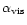 $\alpha_{\rm vis}$