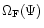 $\Omega_{\rm F}(\Psi)$