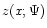 $z(x;\Psi)$