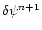 $\delta\psi^{n+1}$