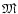 $\mbox{\eufont M}$