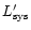 $L'_{\rm sys}$