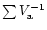$\sum V_{\rm a}^{-1}$