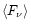 $\langle F_\nu \rangle$