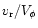 $v_{\rm r}/V_\phi $
