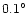 $0.1^{\circ}$