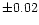 $\pm 0.02$