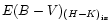 $E(B-V)_{{(H-K)}_{\rm is}}$