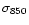 $\sigma_{850}$
