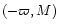 $(-\varpi,M)$