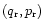$(q_{\rm r},p_{\rm r})$