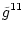 $\displaystyle \tilde{g}^{11}$