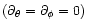$(\partial_\theta = \partial_\phi =
0)$