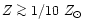 $Z \mathrel{\mathchoice {\vcenter{\offinterlineskip\halign{\hfil
$\displaystyle ...