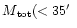 $M{\rm _{tot}( < 35\hbox{$^\prime$ }}$