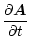 $\displaystyle \frac{\partial {\vec A}}{\partial t}$