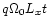 $q \Omega_0 L_x t$
