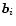${\vec b}_i$